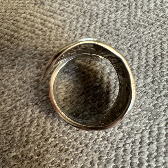 STERLING Souvenir Spoon Ring - Picture 14 of 17